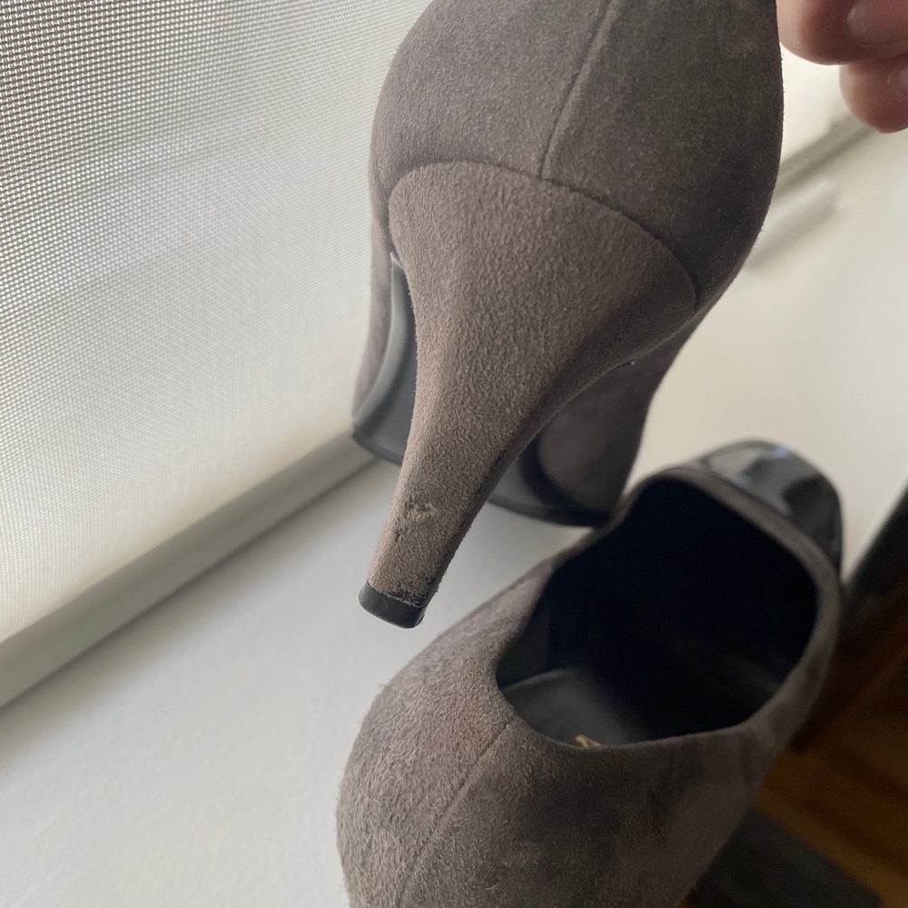 Prada Suede with Patent Contrast Shoes - Picture 8 of 8